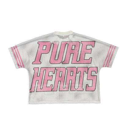 PASTEL PINK MESH JERSEY